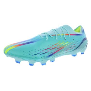 Imagem de adidas Tênis de futebol masculino Speedportal.2 Firm Ground, Azul aqua/vermelho/azul-claro, 46