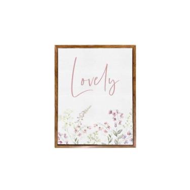 Imagem de Quadro Decorativo Laço Bebê 40x30 cm - LACO BEBE, 30X40, LOVELY 9B