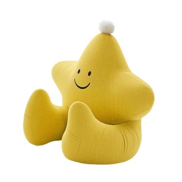 Imagem de Ｂｅｓｇａ Almofada de apoio para braço e costas, com apoio para braços e costas, almofada para sofás essenciais para dormitórios, crianças, Yellow S