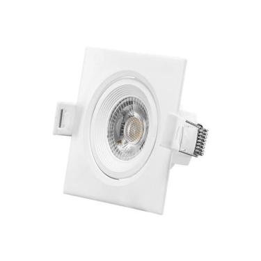 Imagem de Spot LED Quadrado Direcionável 7W 6.500K - Noll