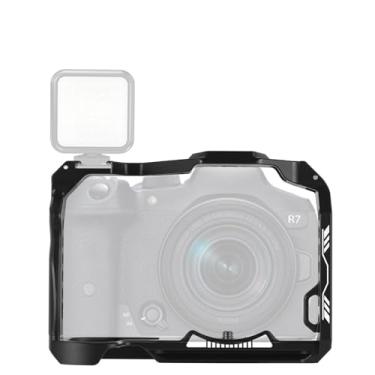 Imagem de Acouto : Gaiola de Vídeo Em Liga de Alumínio para Câmera Com Montagem Em Sapata Fria e Substituição de Vários Fios de 1/4 de Polegada para Câmera R7