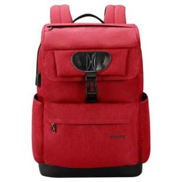 Imagem de Mochila Discovery Antifurto Vermelha - Posher-Unissex