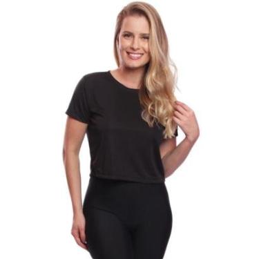 Imagem de Blusa Via Basic Cropped Dry Academia Feminina-Feminino