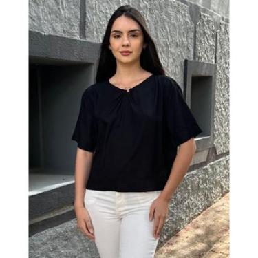 Imagem de Blusa Manga Curta Basic Colcci-Feminino
