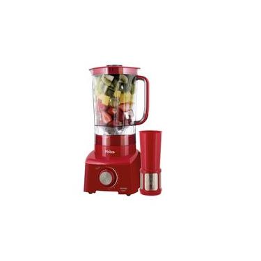Imagem de Liquidificador Philco 1200W 3L 12 Velocidades Vermelho PH900