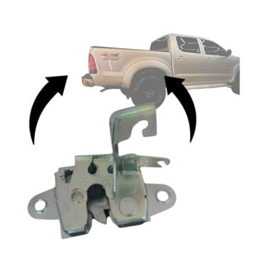 Imagem de Fecho Tampa Caçamba para Toyota Hilux Lado Direito 2010 2014 1015