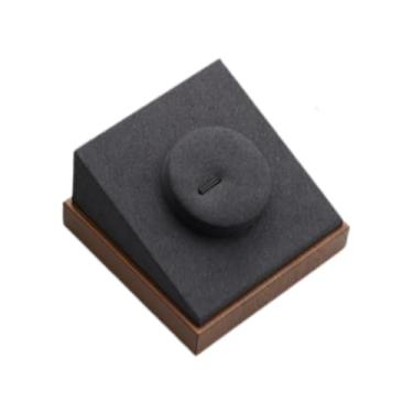 Imagem de YIJU Expositor de Pulseiras, Organizador de Joias Elegante para Penteadeira, Porta-Pulseiras e Acessórios para Casa e Shopping, Cinza Escuro