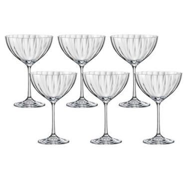 Imagem de Jogo 6 Taças para Espumante Vintage 340ml Cristal Dream  Haus Concept
