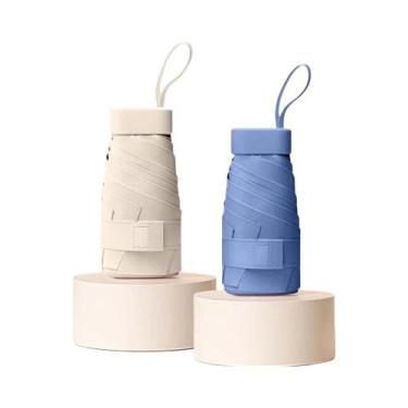 Imagem de Guarda-chuva Mini UV Leve E Portátil Para Crianças E Mulheres, Guarda-