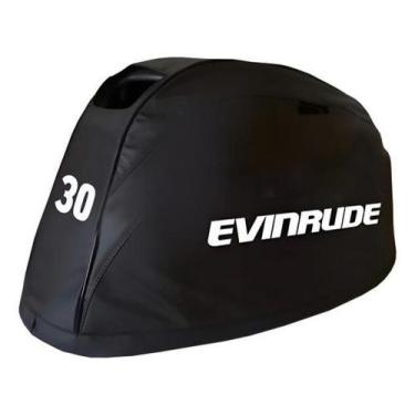 Imagem de Capa Para Capô De Motor De Popa Evinrude 30 Hp Modelo E Tec