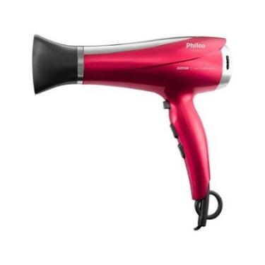 Imagem de Secador de Cabelo Philco Íons Tourmaline Cherry 2200W 2 Velocidades PSC2300-Feminino