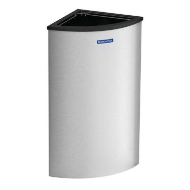 Imagem de Lixeira Tramontina Abruzzo Em Aço Inox Scotch Brite 110L