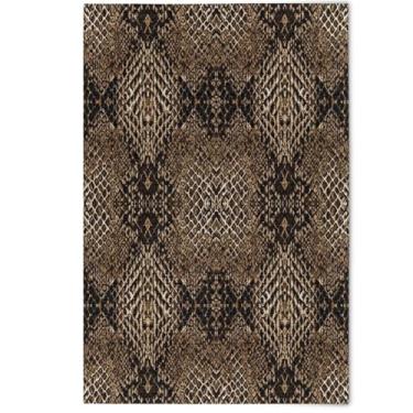 Imagem de Quebra-cabeças para adultos, 1000 peças, desenho animado, animal, arte, marrom, preto, textura de pele de cobra, arte privilegiada, presentes para família, 1000 peças, 75 x 50 cm