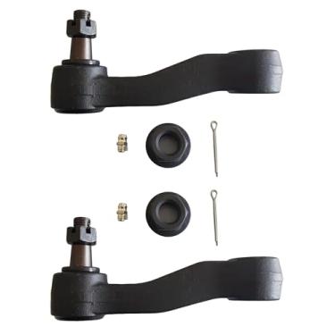 Imagem de K6535 K6654 Kit de braço intermediário e braço Pitman com 3 ranhuras ranhuradas para Chevrolet Avalanche Silverado 1500 HD 2001-2006, Suburban 2500 2000-2012, para GMC Sierra 2500 HD 2001-2007, Yukon