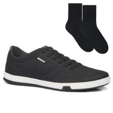 Imagem de Kit Sapatênis Pegada Element Masculino + Par de M-Masculino