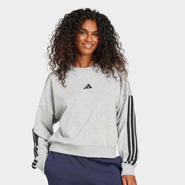Imagem de Moletom Adidas 3 Trips Feminino-Feminino
