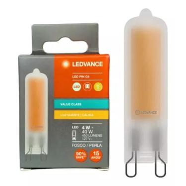 Imagem de Lâmpada Led Halopin Bipino 4W Amarela 110V G9 Osram 2 Peças