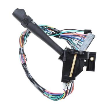 Imagem de Coluna de direção compatível com Chevrolet Avalanche 1500 2002, controle de cruzeiro, braço do limpador de para-brisa, alavanca de seta e interruptor. OEM: 26100839