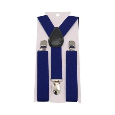 Imagem de Conjunto De Suspensórios Ajustáveis Com Gravata Borboleta Para Meninos