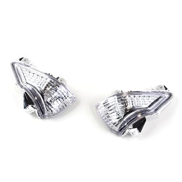 Imagem de Capa de luz de lente de seta indicadora frontal Arashi para Kawasaki Ninja ZX10R ZX-10R 2008-2009, peças de acessórios de reposição de motocicleta lente transparente