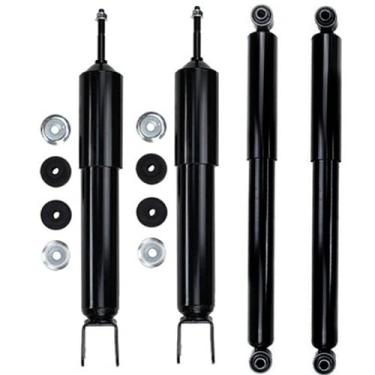 Imagem de Substituição de 2 amortecedores dianteiros e 2 traseiros 4x4 para Chevy Silverado 1500 GMC Sierra 1500 1999-2006 [4WD; sem suspensão eletrônica e quadrasteer]