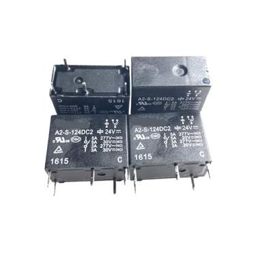 Imagem de A2-S-105DA2 A2-S-112DA2 A2-S-105DC2 A2-S-112DC2 A2-S-124DC2 5V 12V 24V 4Pin 5Pin Relay 1Pcs(A2-S-105DC2)