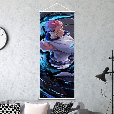 Imagem de Pintura de parede em tela Jujutsu Kaisen Itadori Yuji Anime