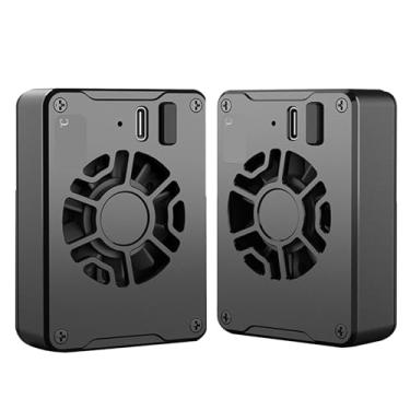 Imagem de Luocute de Resfriamento Externo de Câmera, Ventilador de Resfriamento de Alta Eficiência Com Módulo Semicondutor TEC, Design Portátil Compacto para Fuji XT4 ZV E1 R5 R6