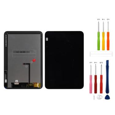 Imagem de Substituição de tela digital LCD compatível com E-cho Show 8 (2ª geração) Alto-falante inteligente A8H3N2 (preto sem moldura) Montagem digitalizador de tela sensível ao toque com ferramentas de reparo