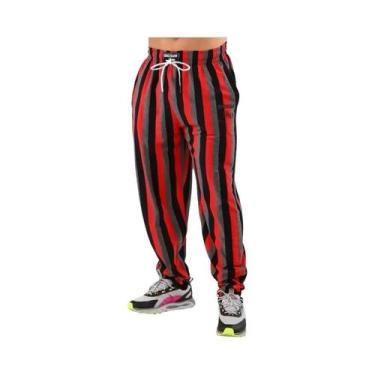 Imagem de Calças Esportivas Casuais Respiráveis Em Malha Impressa Em 3D Para Adu