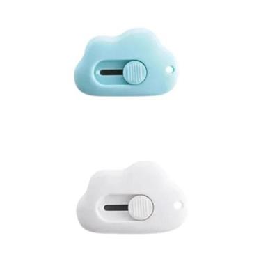 Imagem de Mini Faca Utilitária Portátil Cute Rabbit Cloud, Cortador De Papel, 1 