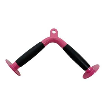 Imagem de Vaveren Acessório para máquina de cabo, barra em V, alça para equipamento de ginástica, acessório para máquina de musculação, ideal para uso doméstico e para