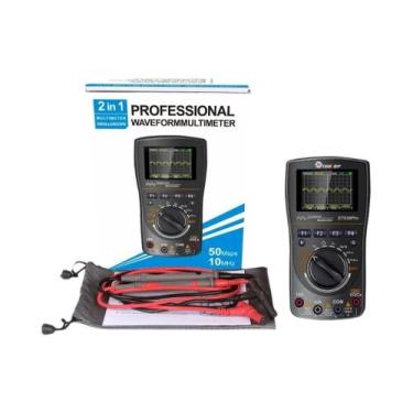 Imagem de Osciloscópio Digital Portátil 10MHz 50Msp/s True RMS Para Multímetro D