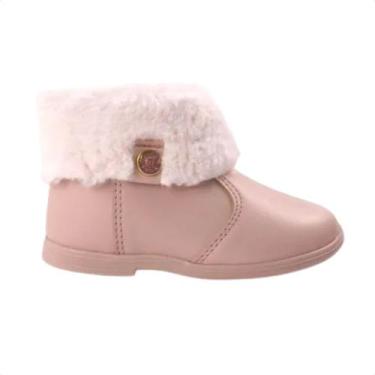 Imagem de Bota Infantil Molekinha Pelinhos Rosa, Rosa, 21