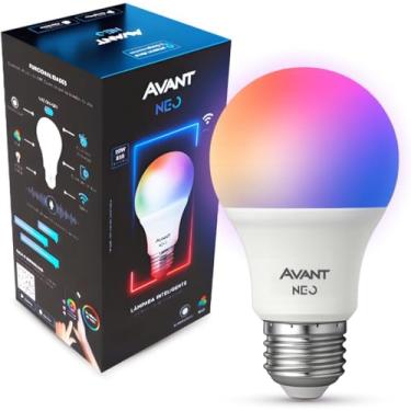 Imagem de AVANT NEO Lâmpada Inteligente LED RGB Wi-Fi, 10W, 16 Milhões de Cores, Controle por Voz Alexa e Google Assistant