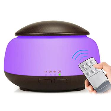 Imagem de Difusor de Óleo Essencial Nebulizador com Controle Remoto Desligamento Automático Nebulização Fria Silenciosa Luz Noturna SPA para Casa Escritório Qua