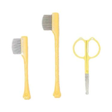 Imagem de Conjunto De Escovas Para Limpeza Facial De Gatos E Cães, Remoção De Ma