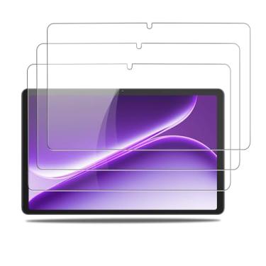 Imagem de NOUKAJU [Pacote com 3] Protetor de tela para tablet OnePlus Pad Go 2 de 12,1 polegadas, vidro temperado HD, dureza 9h, arranhões, anti-impressão digital, protetor de filme de vidro temperado para