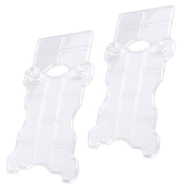 Imagem de 2 Peças Espaçador de Parede para Sofás Transparente, Ajustável Batentes Móveis Protetores de Parede Móveis para Evitar Deslizamento for Sofás Armários Cabeceiras Batentes Porta