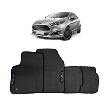 Imagem de Jogo De Tapete Automotivo Fiesta 13/14 Em Borracha Pvc