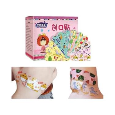 Imagem de Patches Médicos Divertidos Para Crianças, Adesivos Respiráveis E Imper