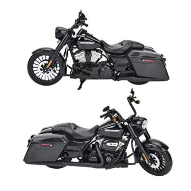 Imagem de Jopwkuin Modelo de Motocicleta de Simulação 1:12, Brinquedo Em Miniatura de Alta Textura para Presentes de Coleção, Corpo de Liga de Zinco, Pneus de Borracha, para Decoração de Móveis