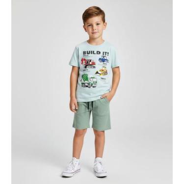 Imagem de Conjunto Infantil Camiseta com Bermuda Select Azul, 1, Azul