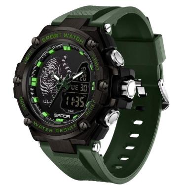 Imagem de Relógio Masculino Duplo Digital Multifunção A Prova D´Agua