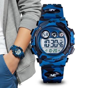 Imagem de Relógio Masculino Infantil Xlion Juvenil Meninos Digital Esporte