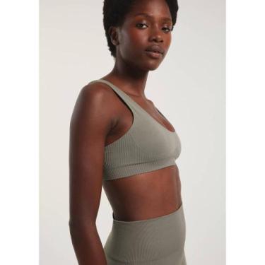 Imagem de Top Esportivo Sem Costura - Verde M - Hering Sports, M