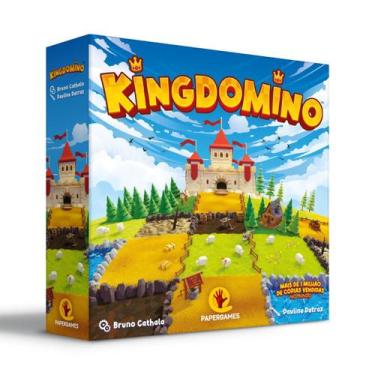Imagem de Jogo Kingdomino - Jogo de Tabuleiro Familiar e Estratégico - Tekbond