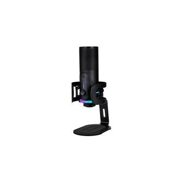 Imagem de Microfone Condensador Streamplify Mic Pro, RGB, USB, Pop Filter, Preto - 83173 