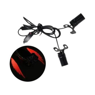 Imagem de Luz LED Projetora De Asas De Anjo Para Motocicleta, Lâmpada Decorativa