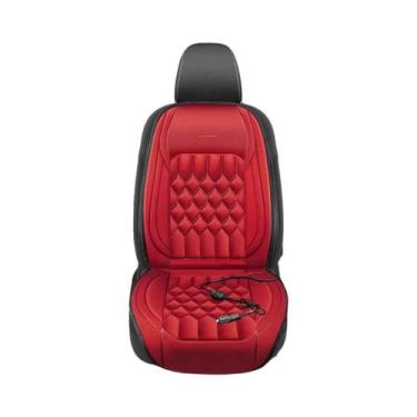 Imagem de Almofada Aquecida Para Assento De Carro Universal Elétrica 12V 24V Cap